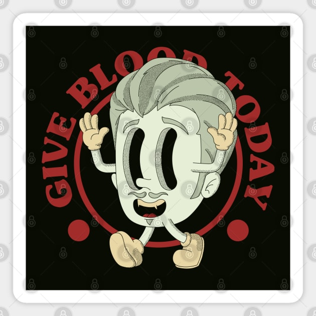 Give Blood Today Magnet by The French Gecko